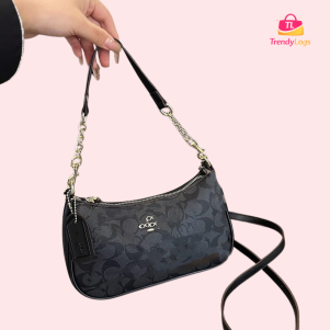 Coach Inspired Sling Bag (Black-C)