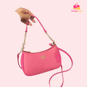 Coach Inspired Sling Bag (Pink)