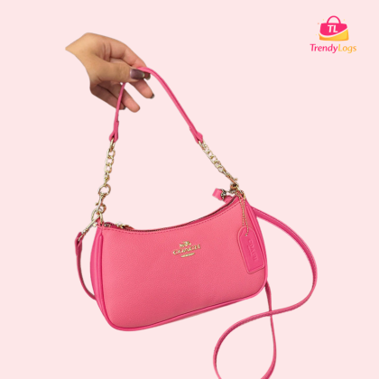 Coach Inspired Sling Bag (Pink)