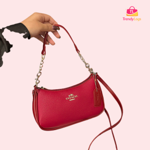 Coach Inspired Sling Bag (Red)