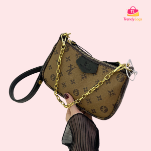 LV Inspired Sling Bag (khaki)