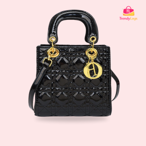 Dior Inspired Handbag (Black)