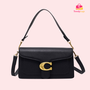 Coach Inspired Tabby Bag (Black)