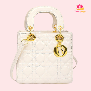 Dior Inspired Handbag (White)