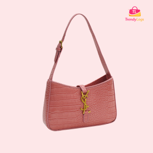 YSL Inspired Stone Pattern Bag (Pink)