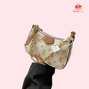 LV Inspired Sling Bag (Off White)